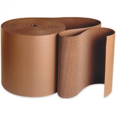 Corrugated Paper 2 Ply Roll & Boxes